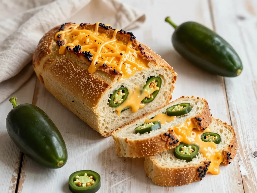 Cheddar Jalapeno Brot