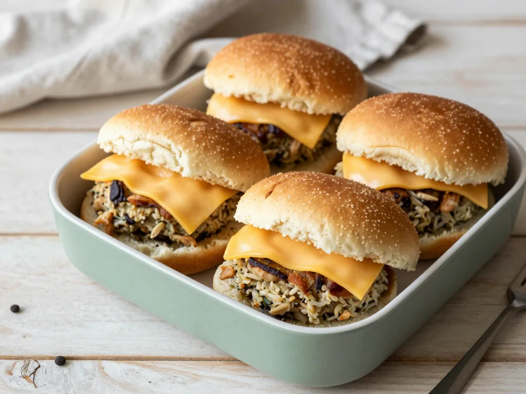 Frühstücksburger zum Einfrieren