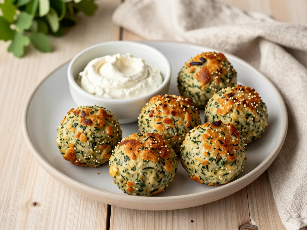 Grünkernbällchen