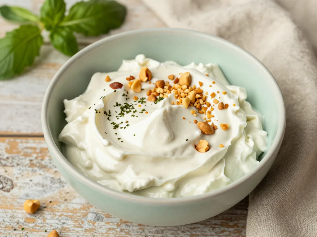 Joghurt-Erdnuss Dip