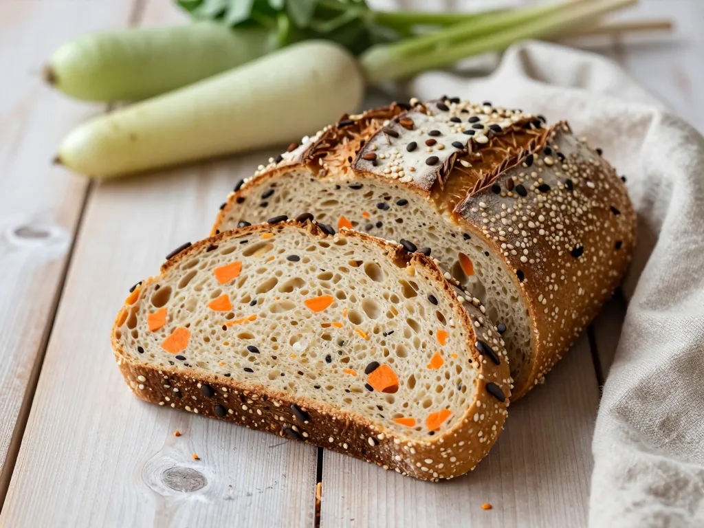 Karotten Dinkel Brot