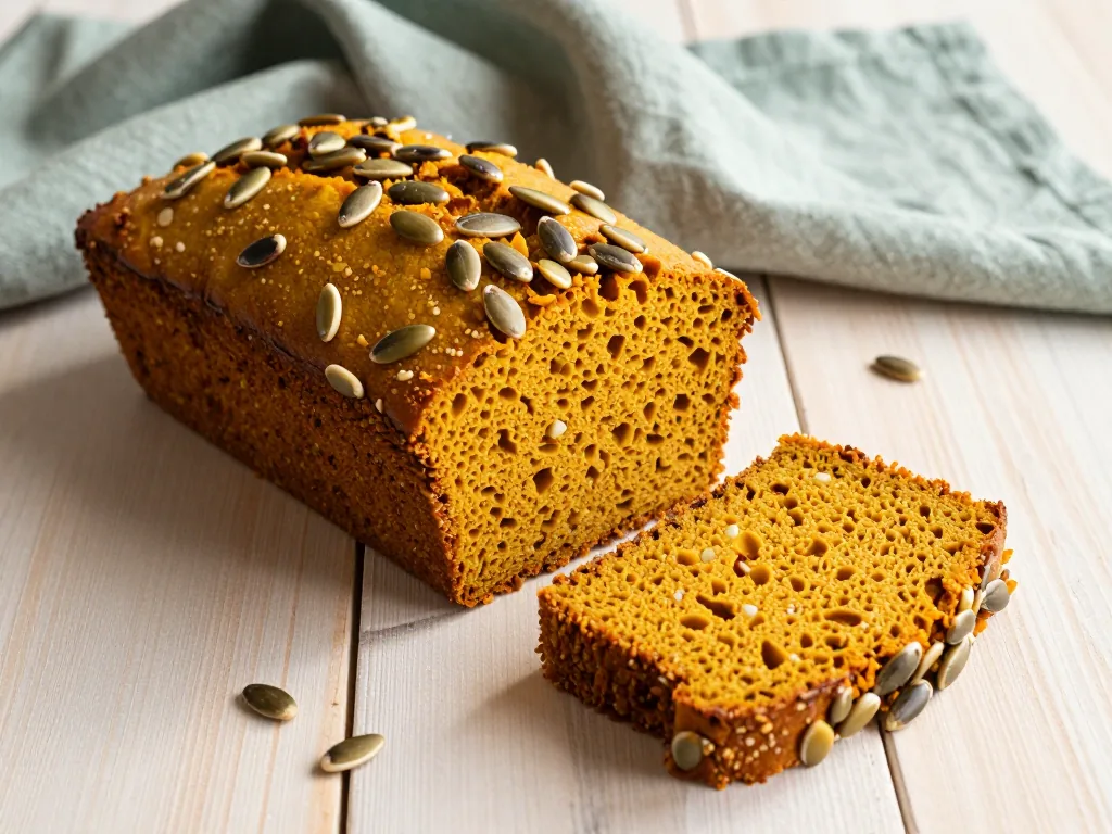 Kürbis Brot