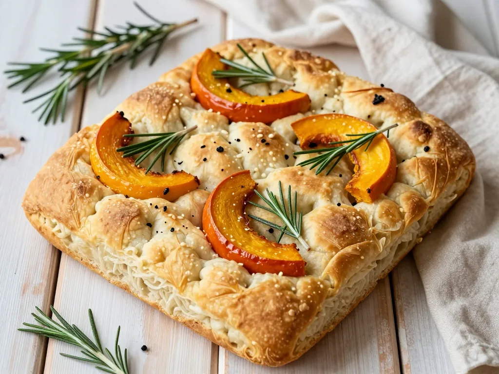Kürbis Focaccia
