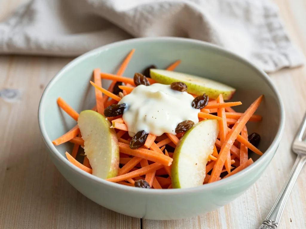 Möhren Apfel Salat