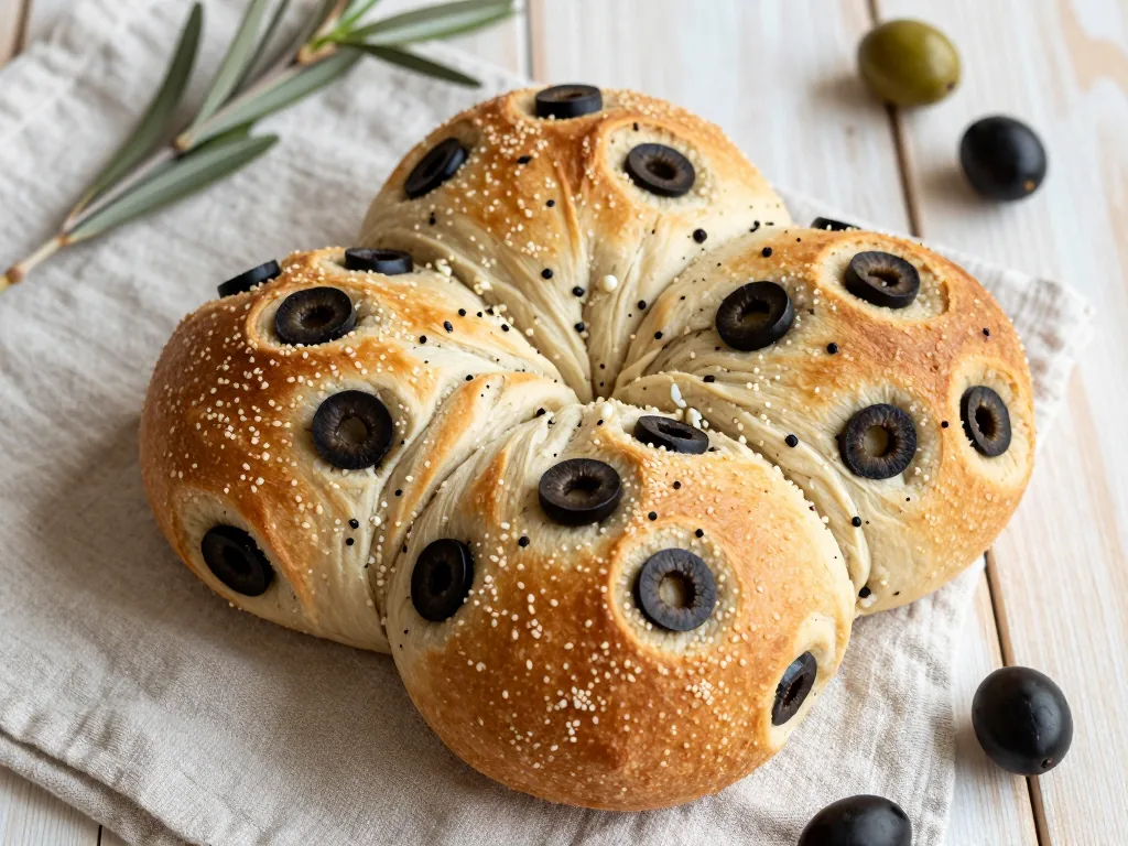 Oliven Brötchen
