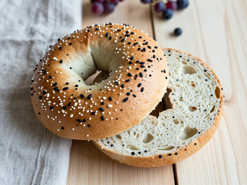 Protein Saaten-Bagel