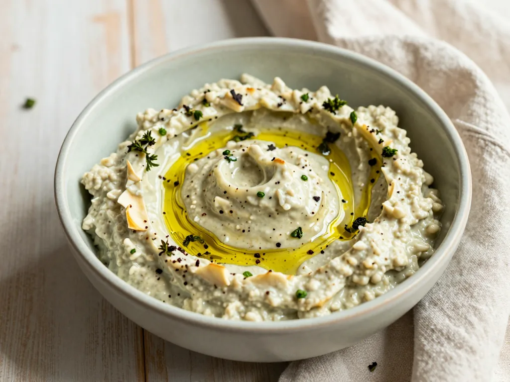 Rauchig würziger Auberginen Dip