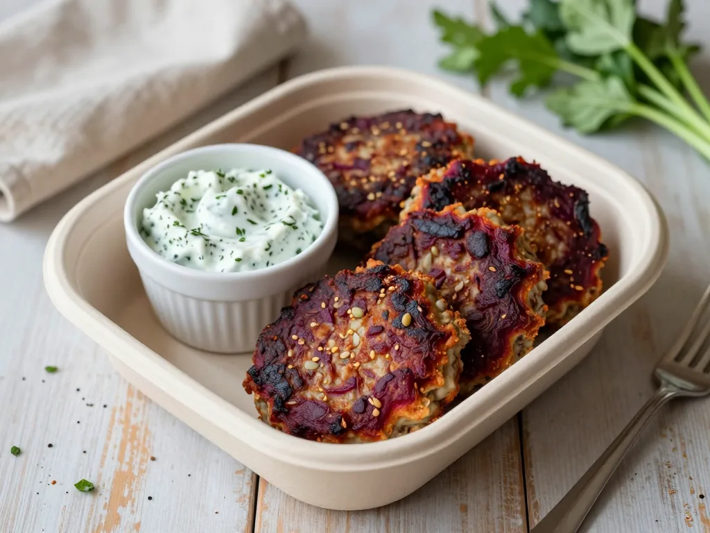 Rote Beete Bratlinge
