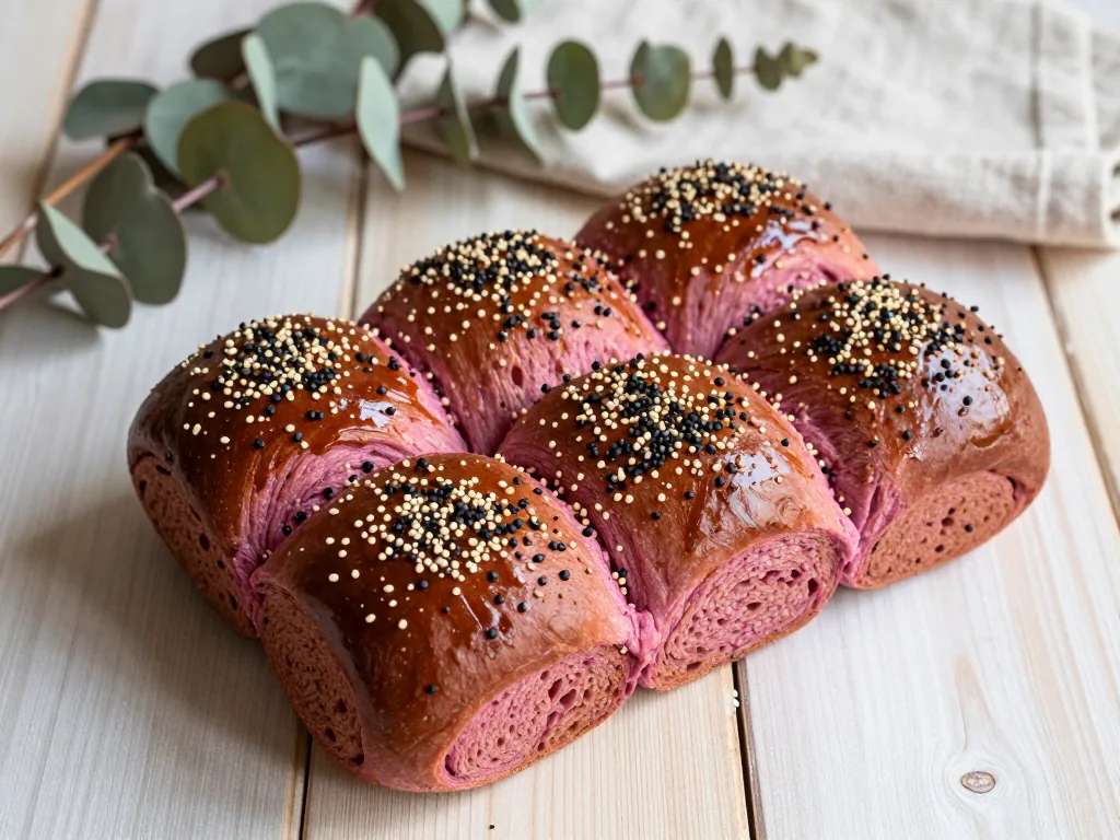 Rote Beete Brötchen
