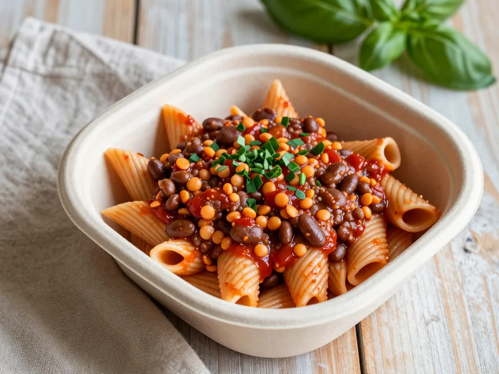 Rote Linsen Bolognese