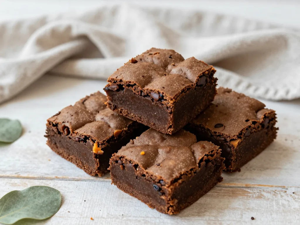 Süßkartoffel Brownies ohne Industriezucker
