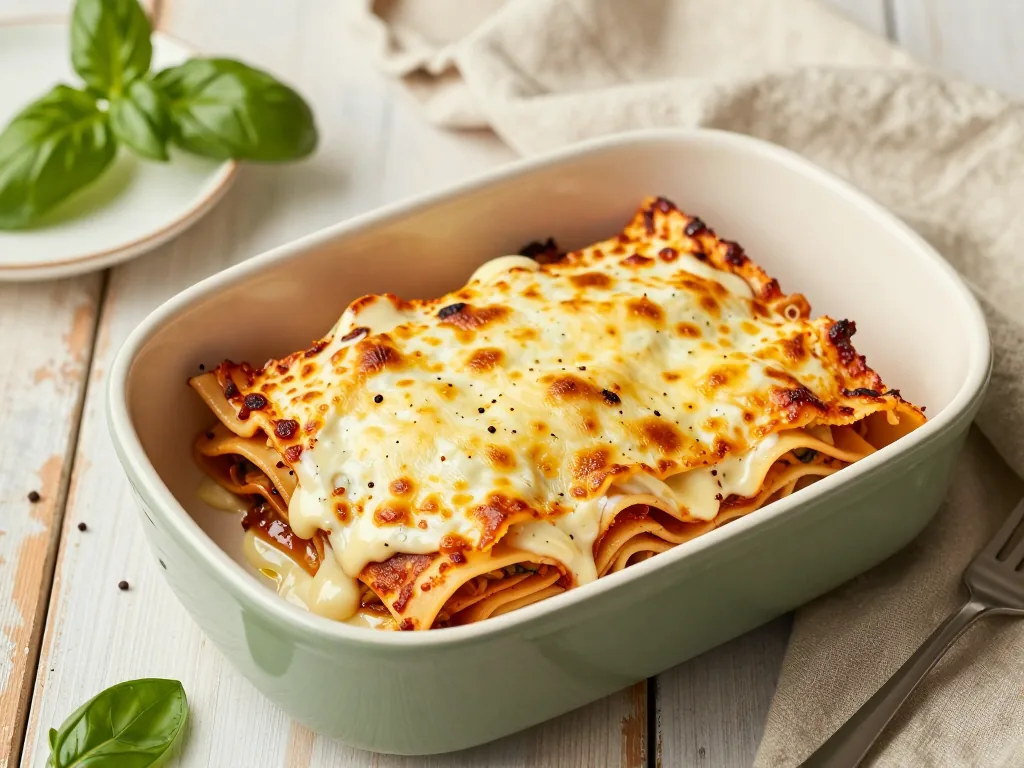 Vegetarische High Protein Lasagne