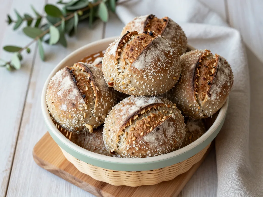Vollkornbrötchen